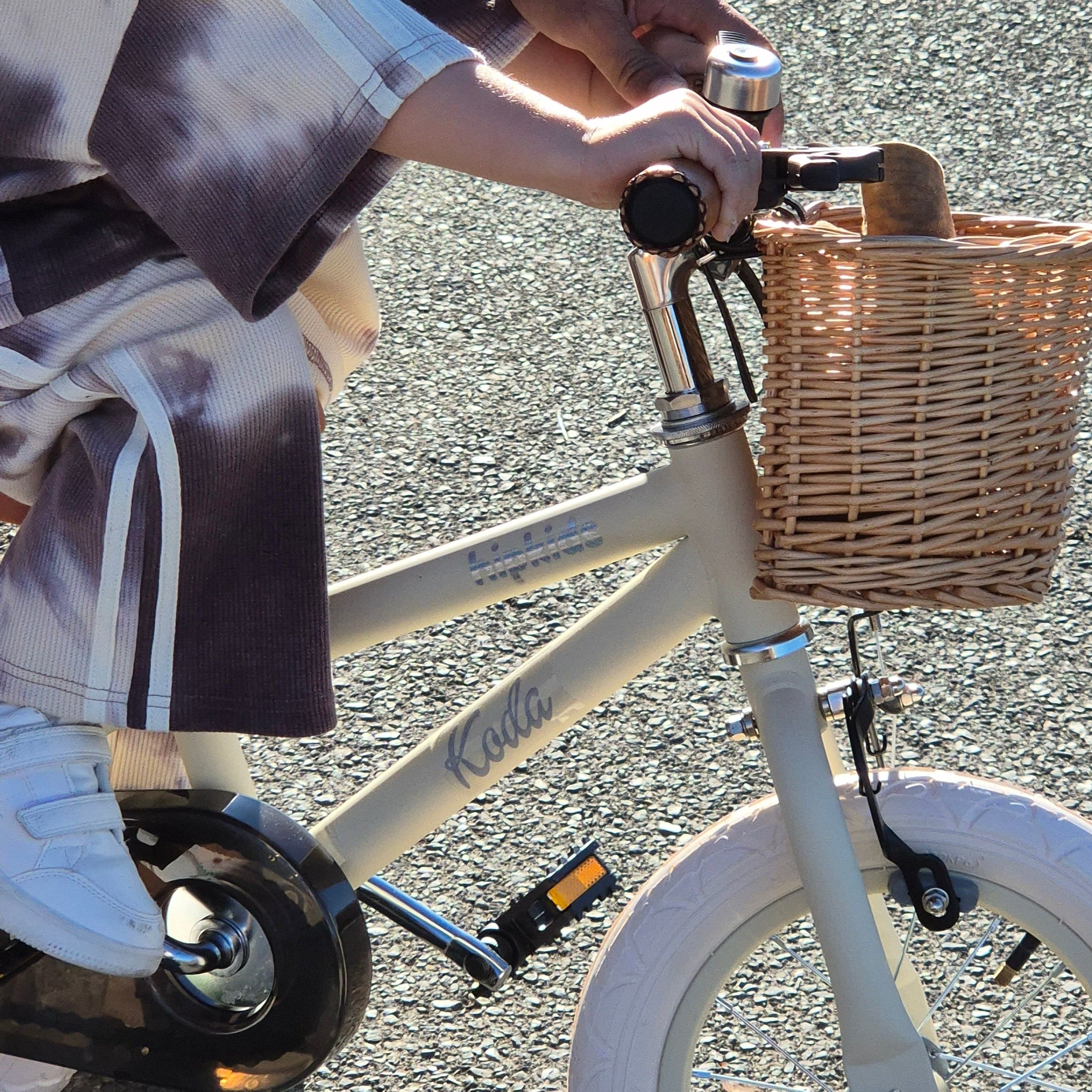 12 Inch Classic Pedal Bike with Wicker Basket - Image 12