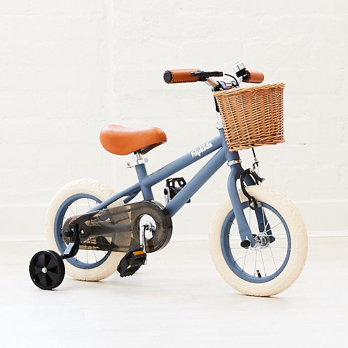 12 Inch Classic Pedal Bike with Wicker Basket - Image 9