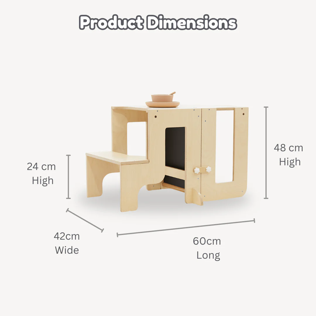 3 in 1 Convertible Learning Tower|Table - Image 7