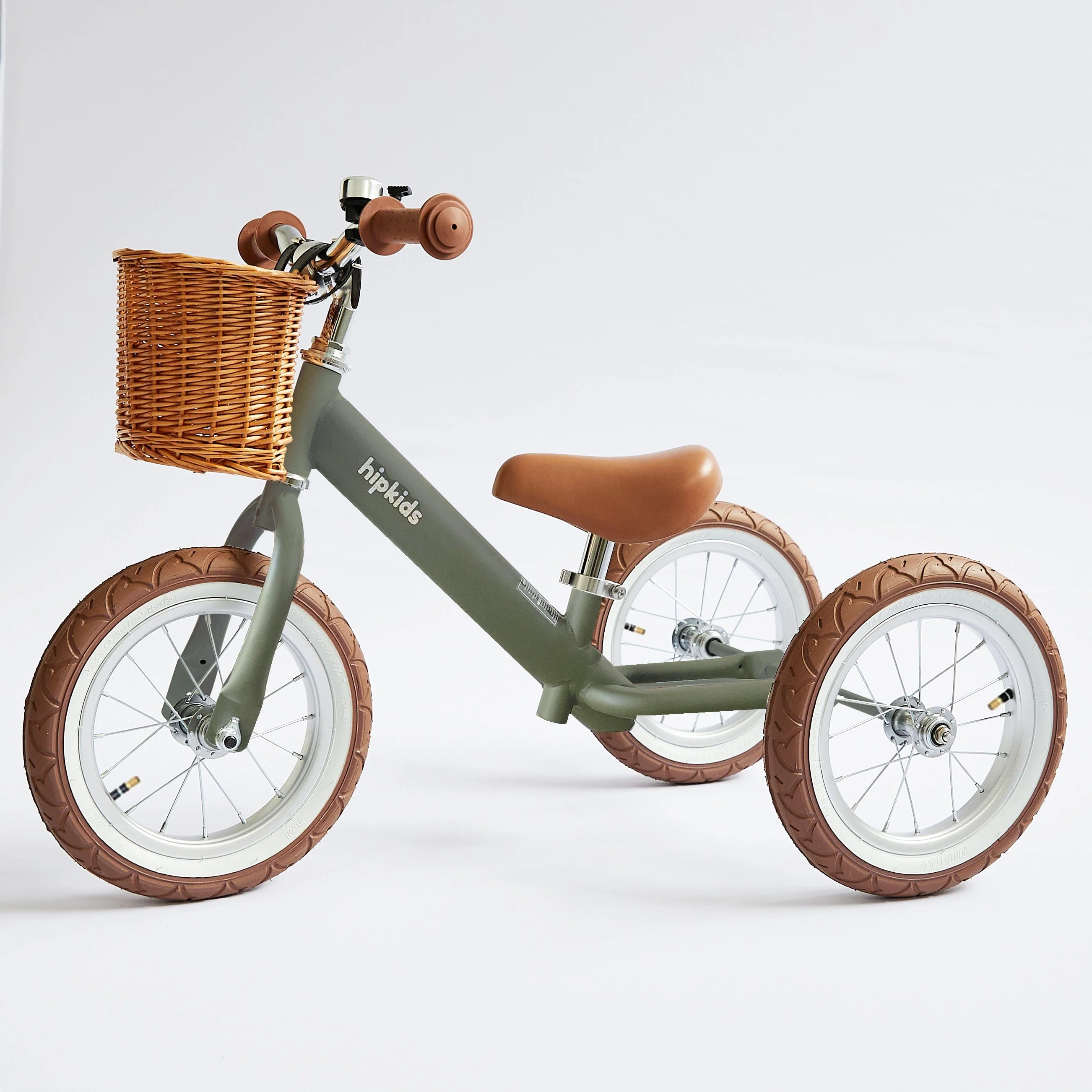 2 in 1 Steel Trike/Balance Bike (incl. wicker basket) - Image 16