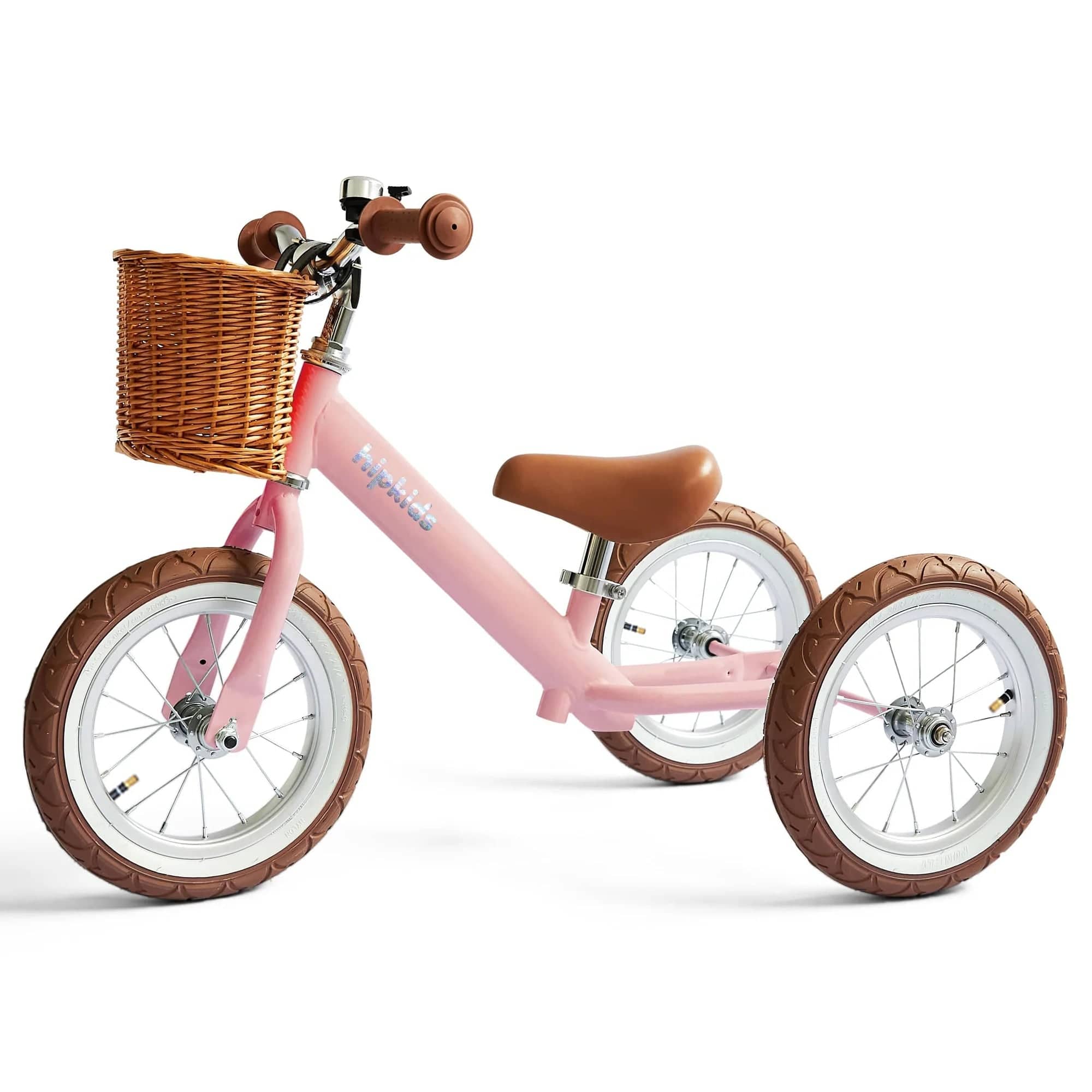 2 in 1 Steel Trike/Balance Bike (incl. wicker basket) - Image 24