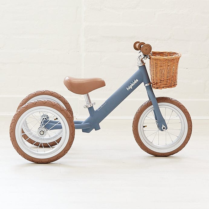 2 in 1 Steel Trike/Balance Bike (incl. wicker basket) - Image 33