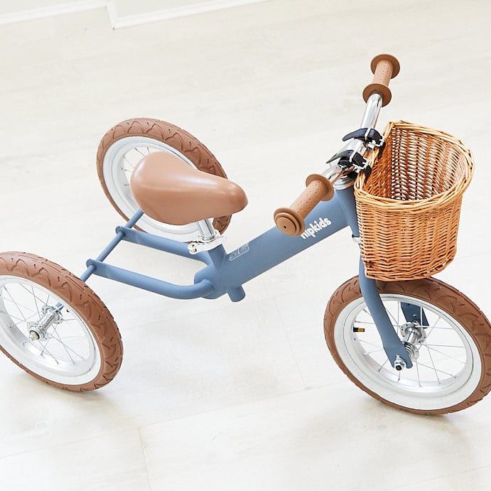 2 in 1 Steel Trike/Balance Bike (incl. wicker basket) - Image 36