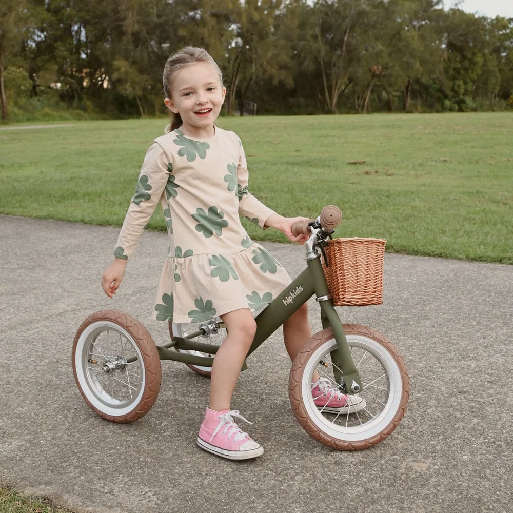 2 in 1 Steel Trike/Balance Bike (incl. wicker basket) - Image 44