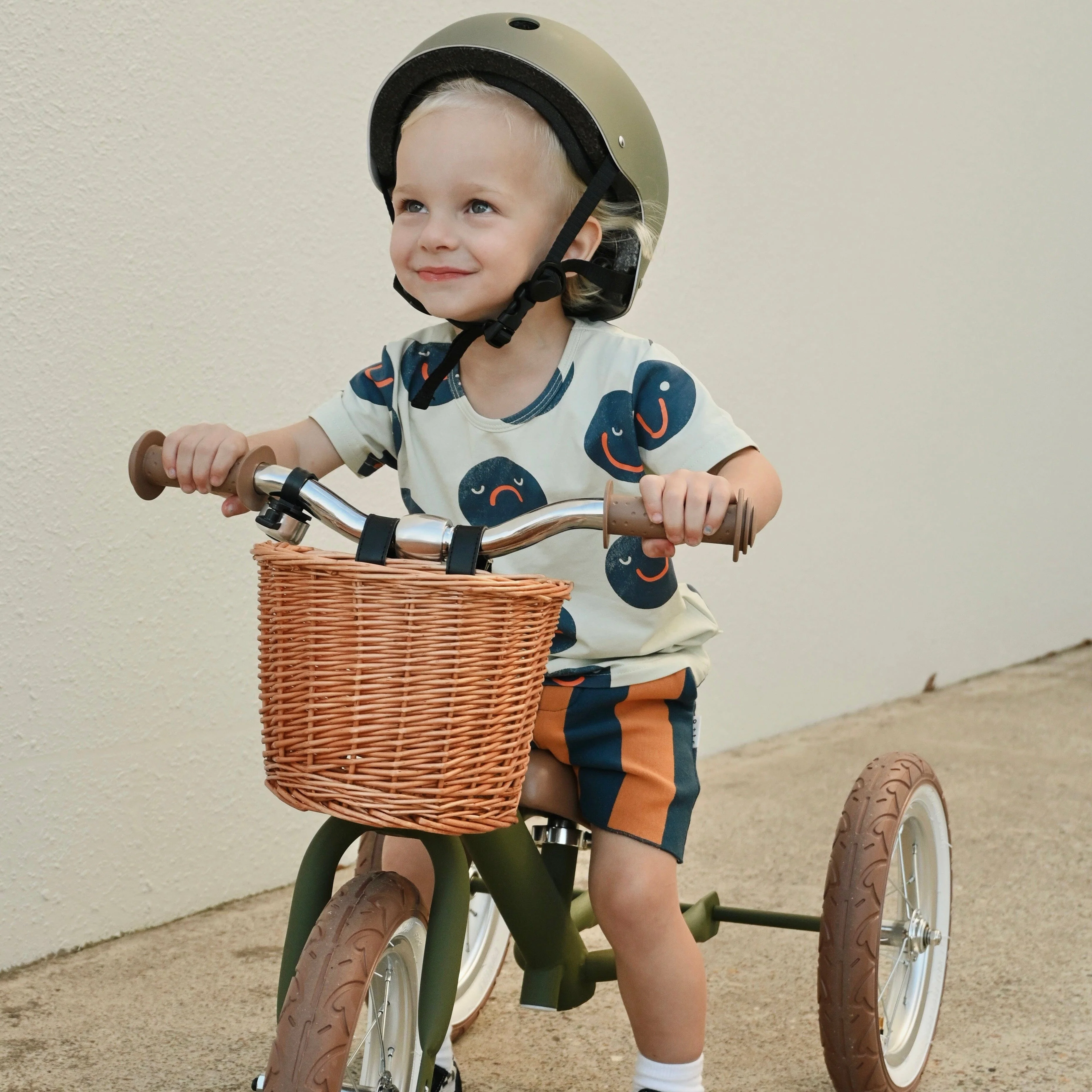 2 in 1 Steel Trike/Balance Bike (incl. wicker basket) - Image 45