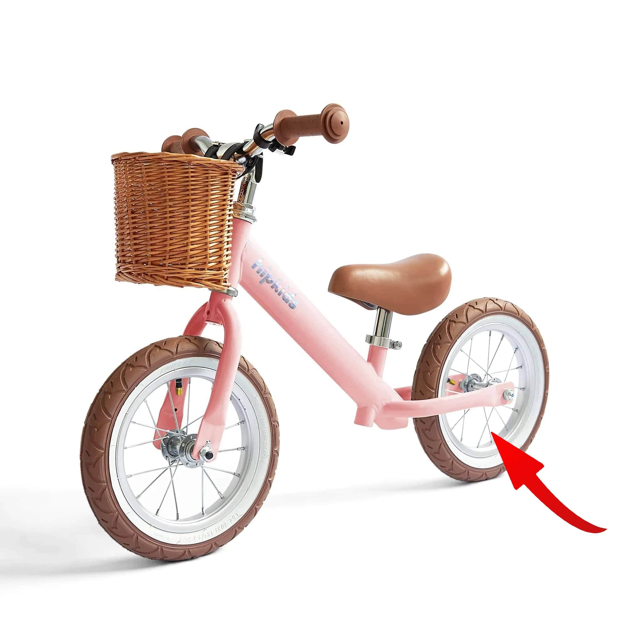 2 in 1 Steel Trike / Balance Bike REAR WHEEL - Spare Part - Image 2