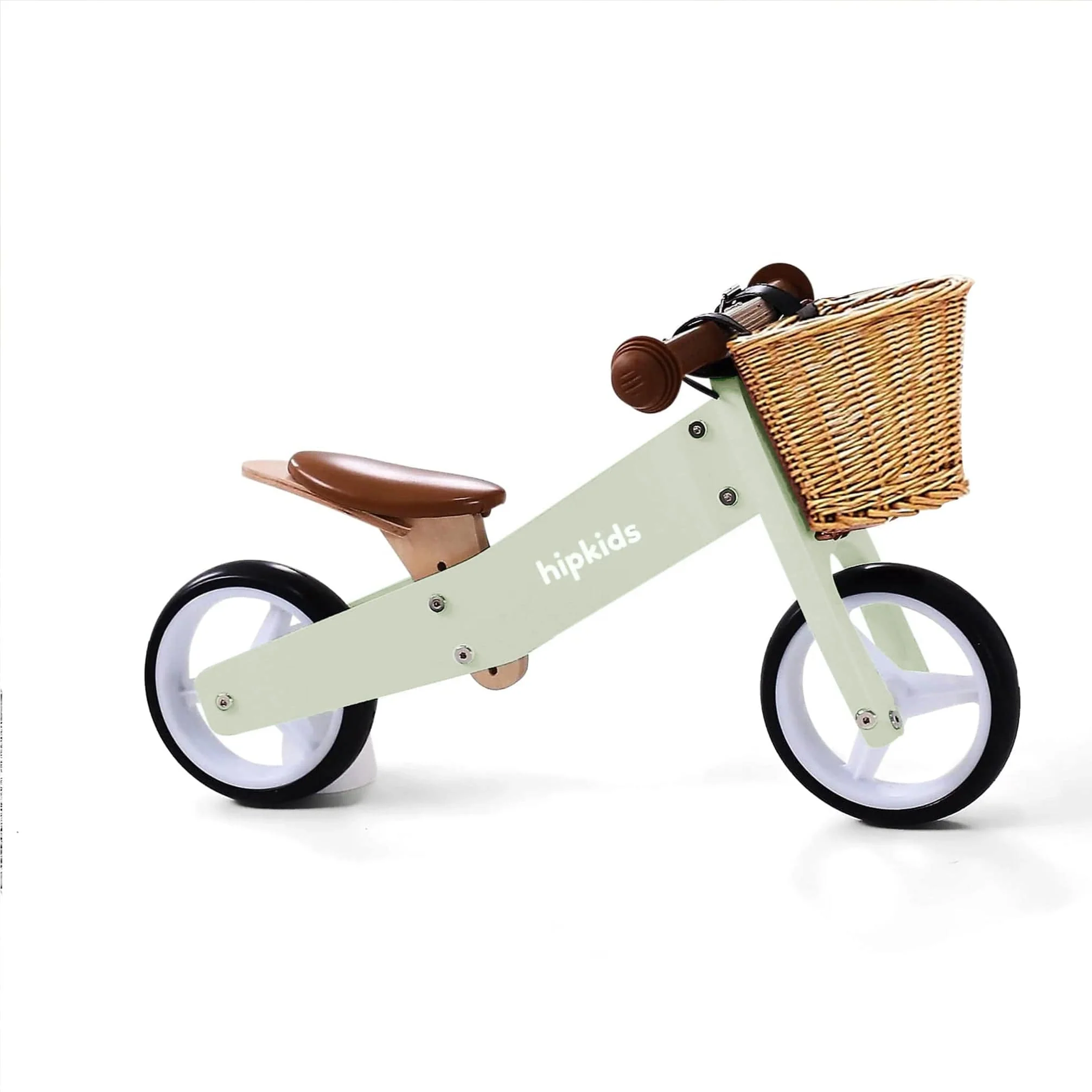2 in 1 Toddler Mini-Trike/Balance Bike with Wicker Basket - Image 10