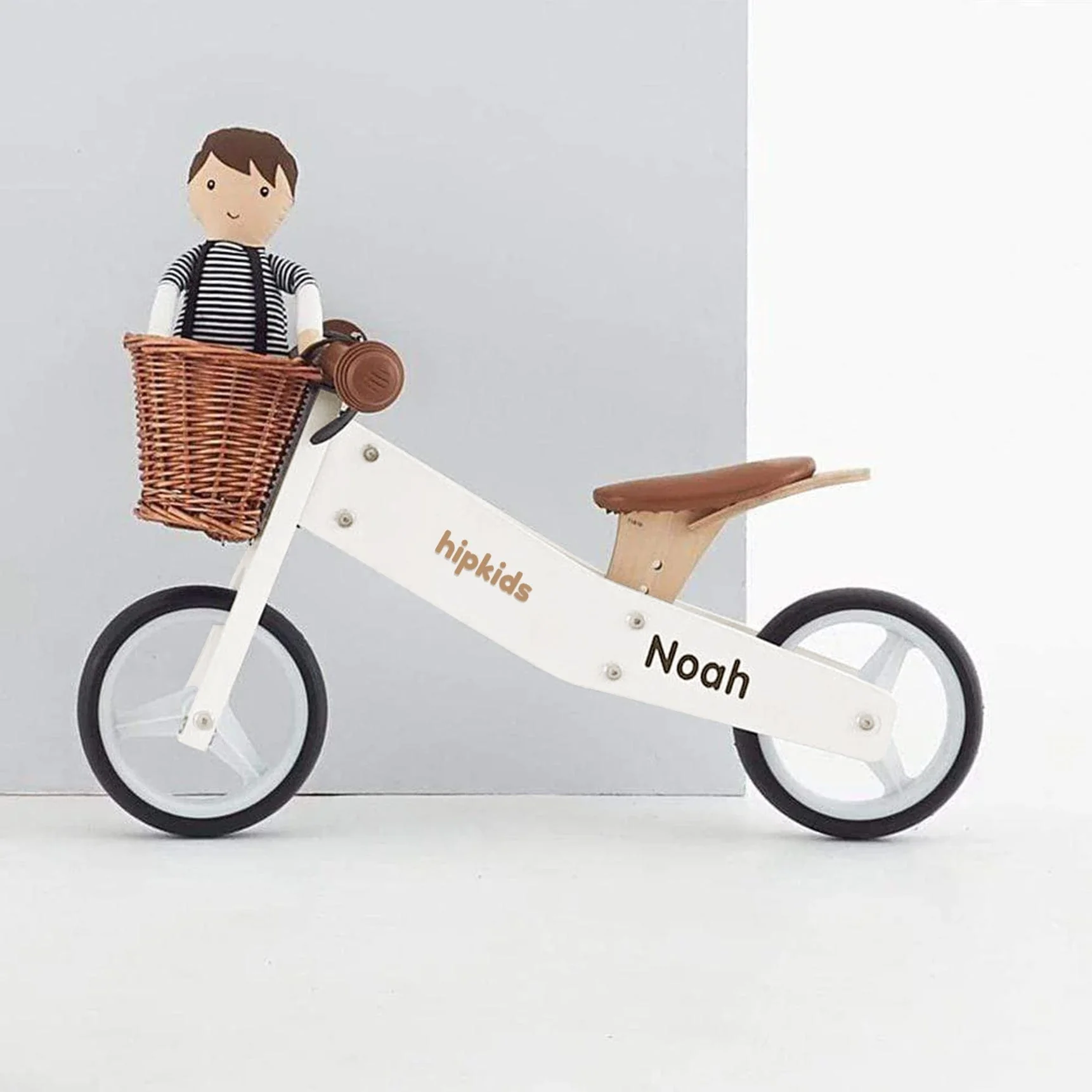 2 in 1 Toddler Mini-Trike/Balance Bike with Wicker Basket - Image 20