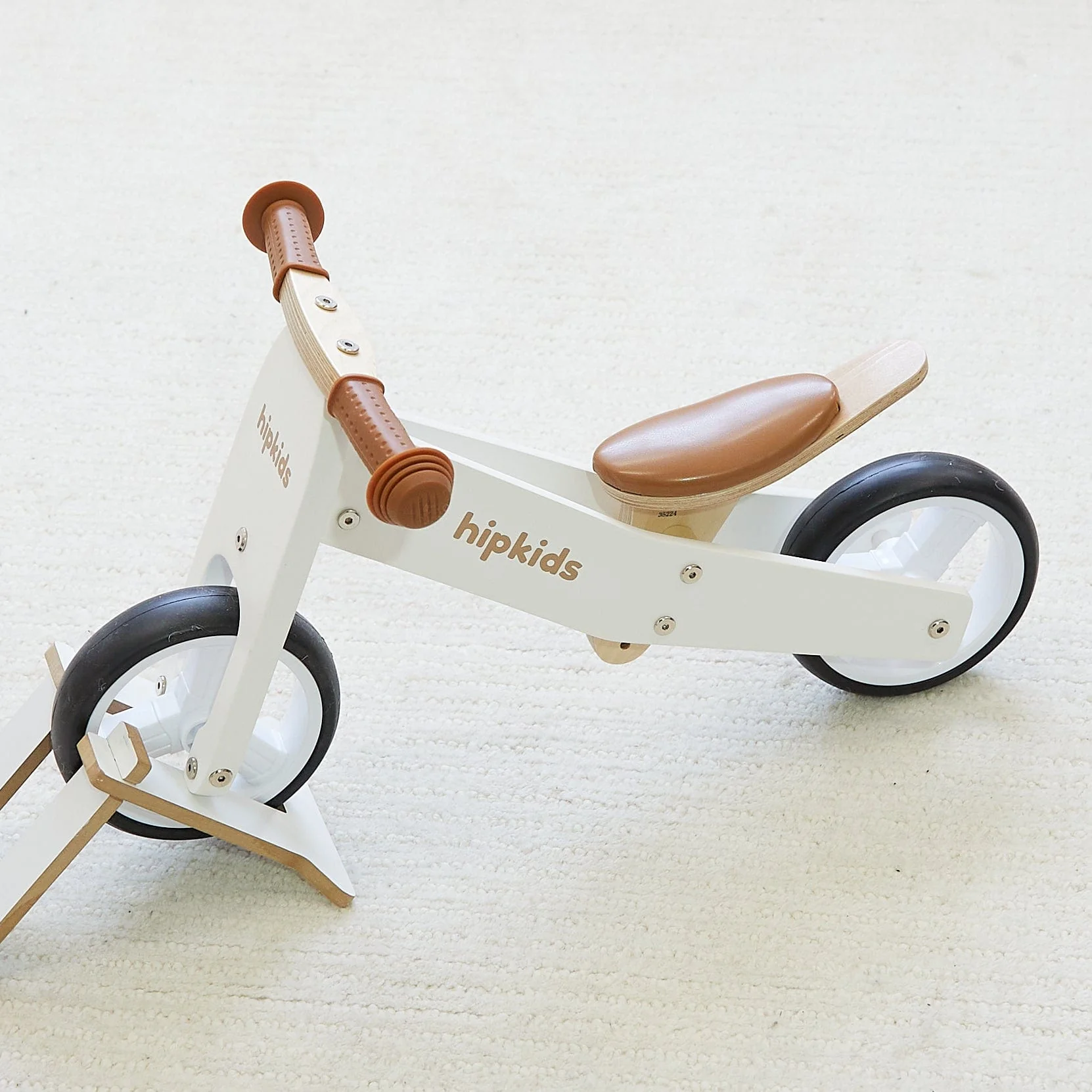 2 in 1 Toddler Mini-Trike/Balance Bike with Wicker Basket - Image 27