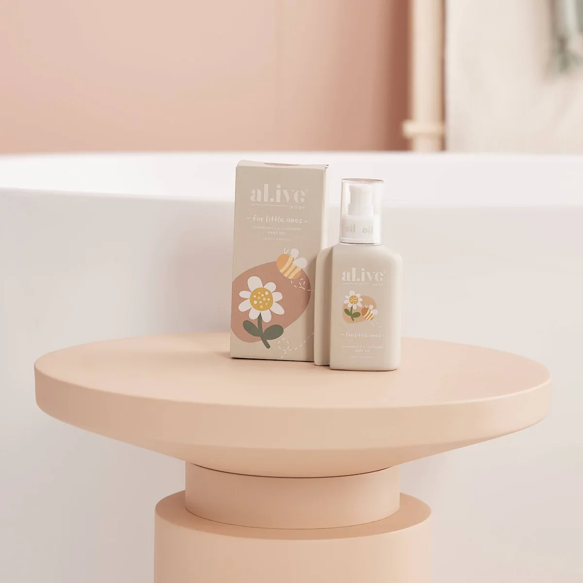 AL.IVE BODY Chamomile & Lavender Baby Oil - Image 4