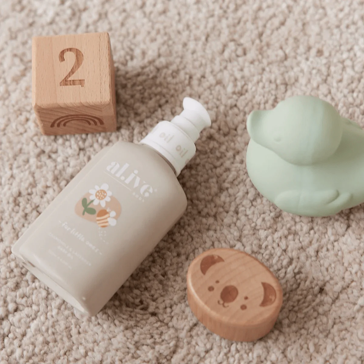 AL.IVE BODY Chamomile & Lavender Baby Oil - Image 5