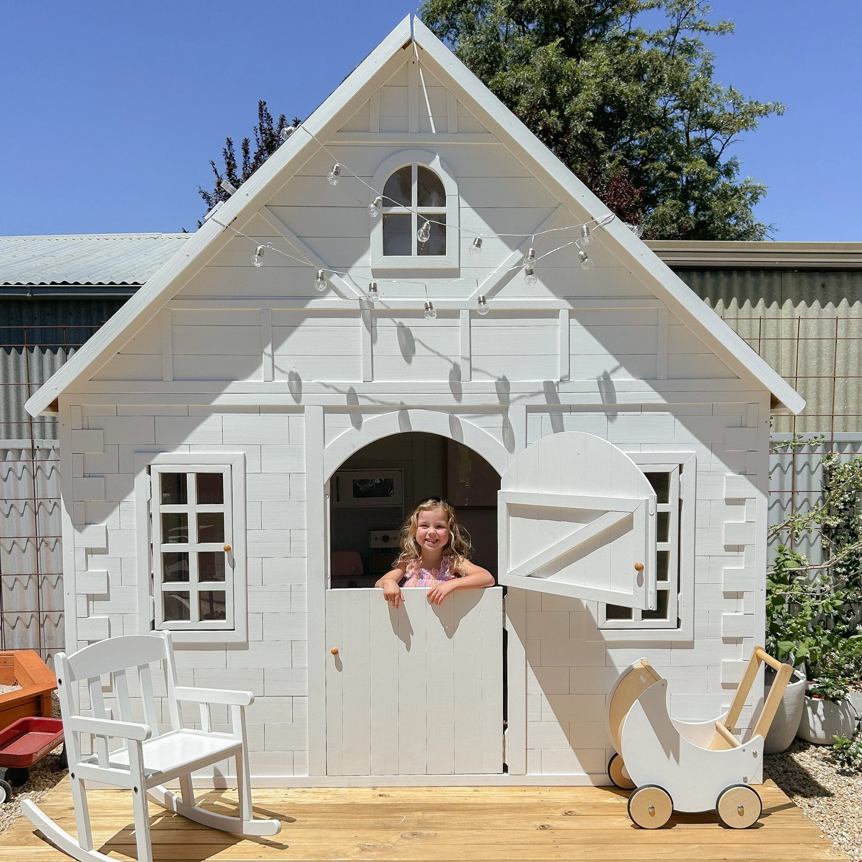 Alice 'Tudor Style' Cubby House - Preorder - Image 2
