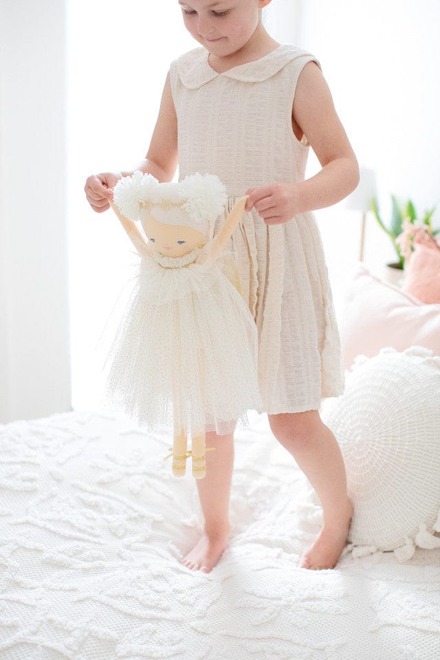 Alimrose Ava Angel Doll Ivory Gold 48cm - Image 3