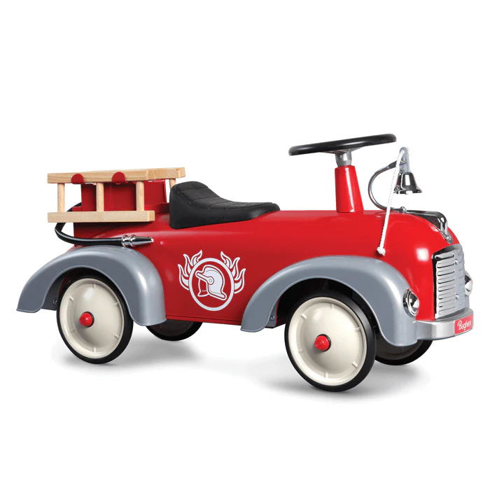 Baghera Ride On Speedster Fire Truck Red - Image 4