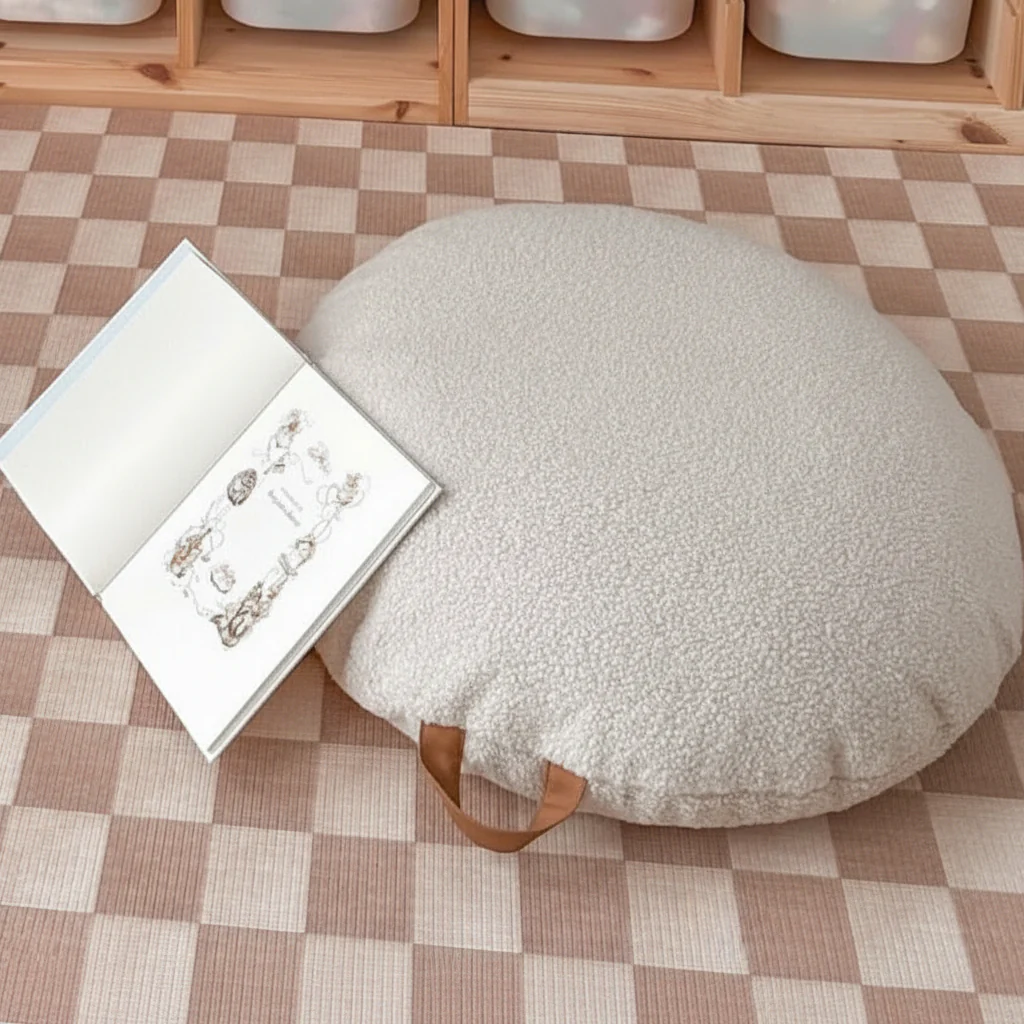 BAYLEY Teddy Boucle Cushion