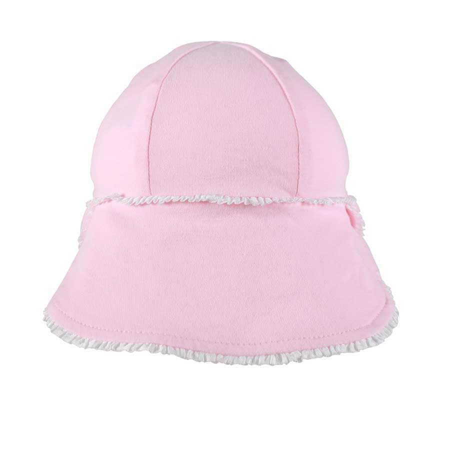 Bedhead Legionnaire Hat Ruffle Trim Blush - Image 4