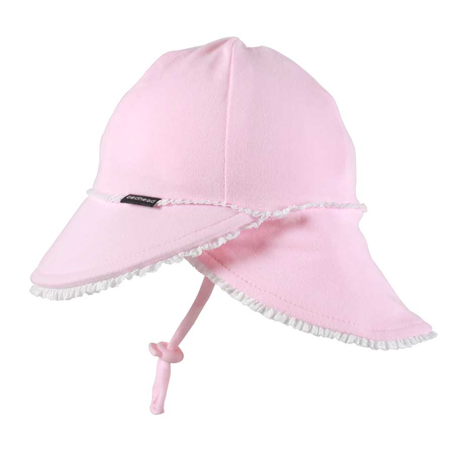 Bedhead Legionnaire Hat Ruffle Trim Blush - Image 9