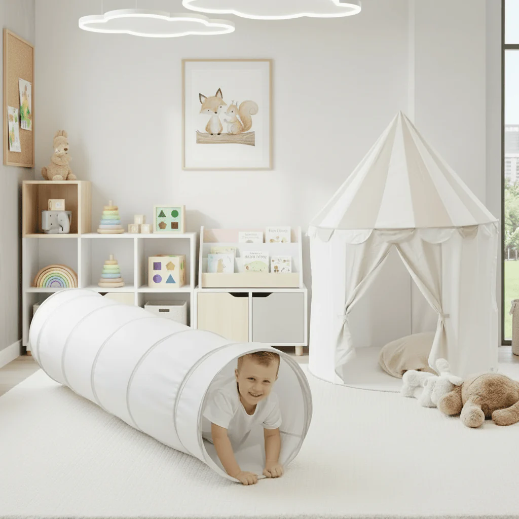 Circus Tent with Play Tunnel Bundle