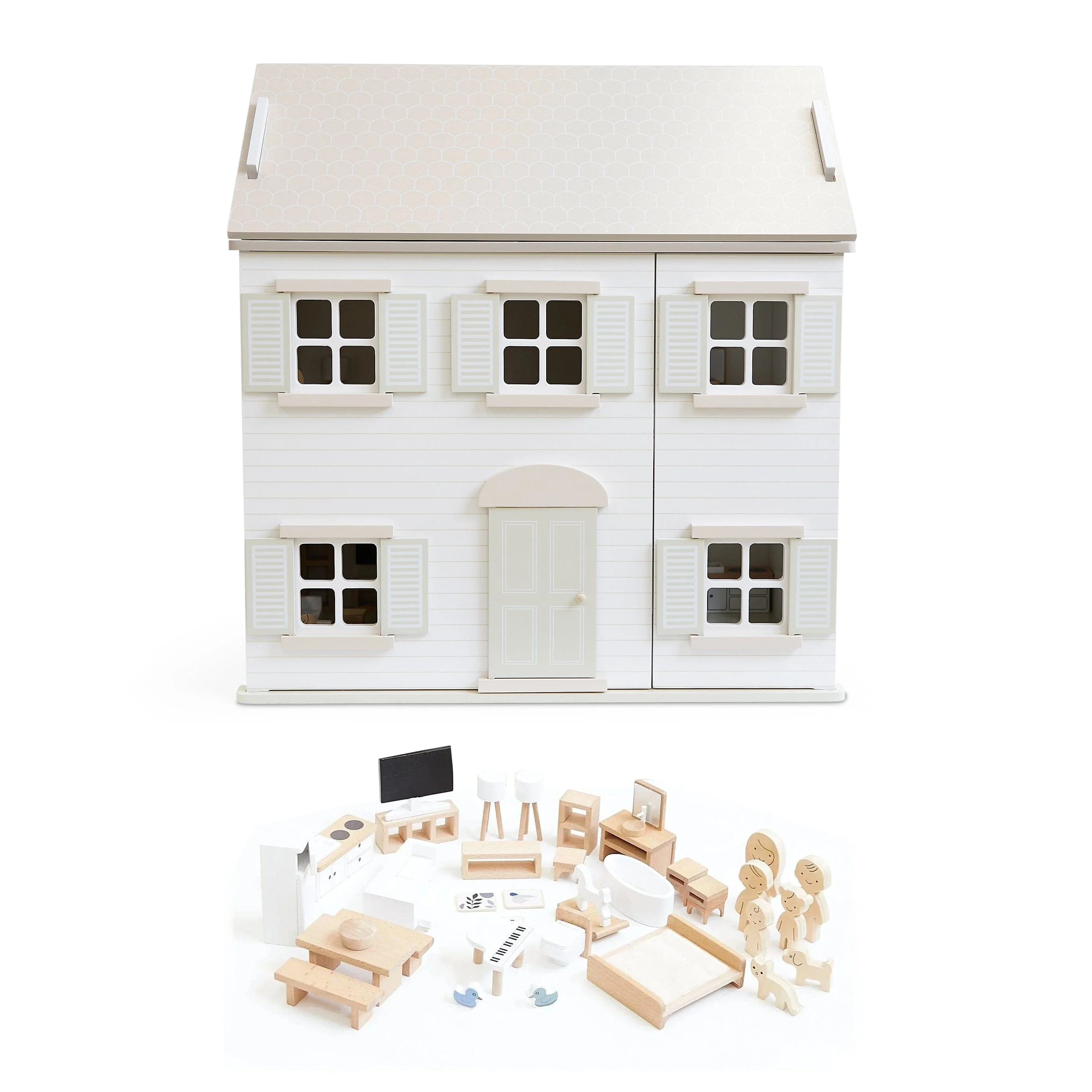 Clara Doll House w/ Family & Furniture Set - Image 12