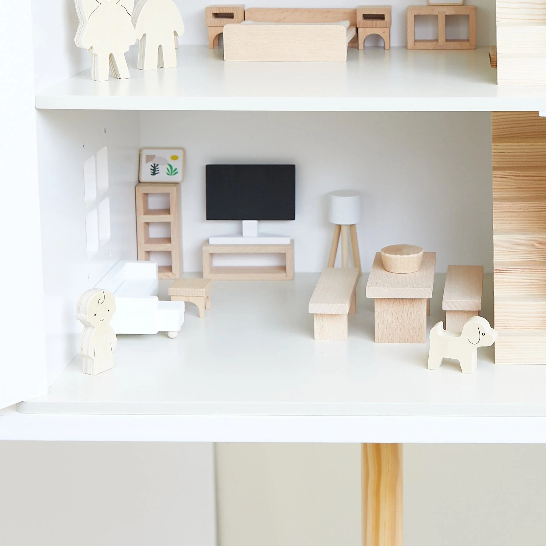 Clara Doll House w/ Family & Furniture Set - Image 16