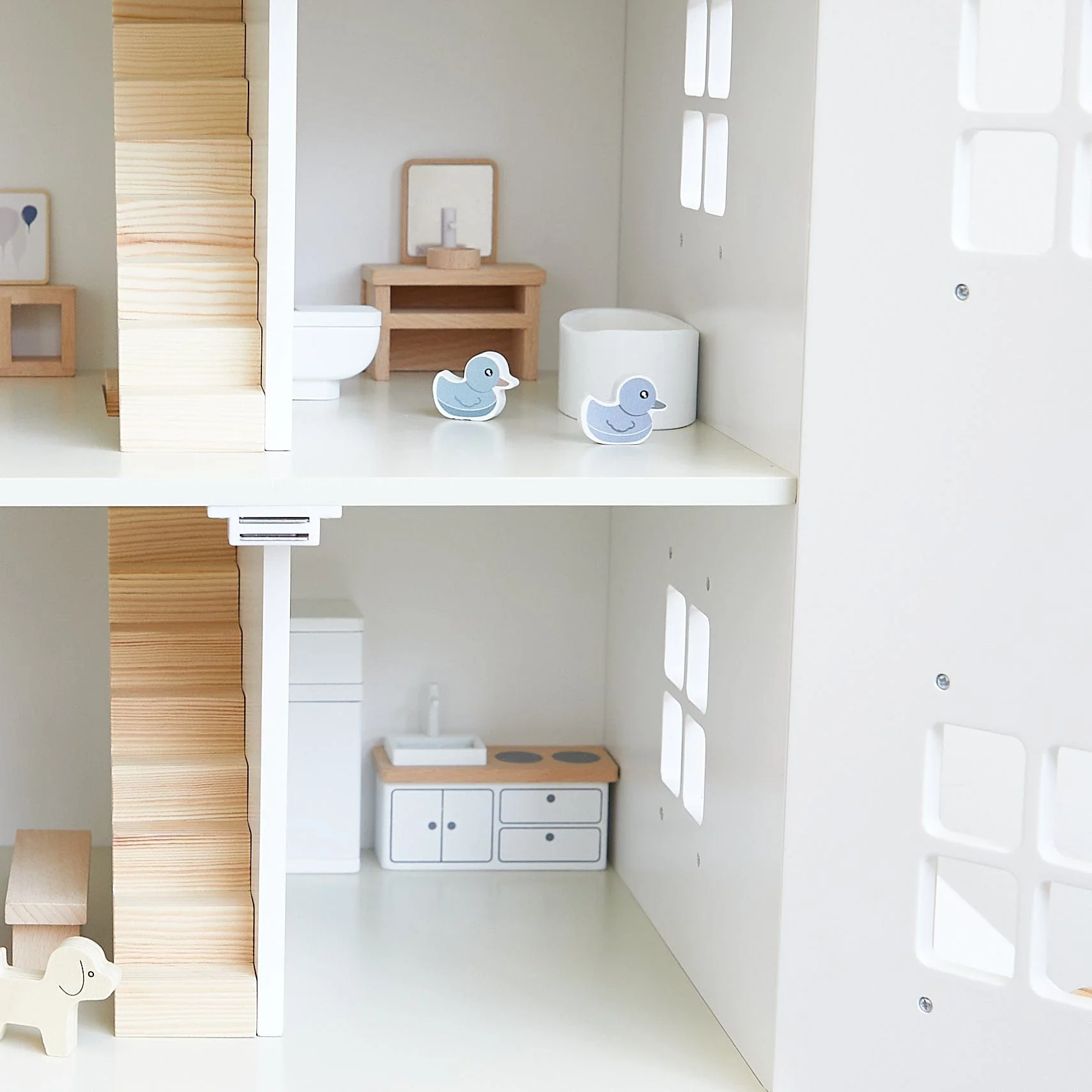 Clara Doll House w/ Family & Furniture Set - Image 17