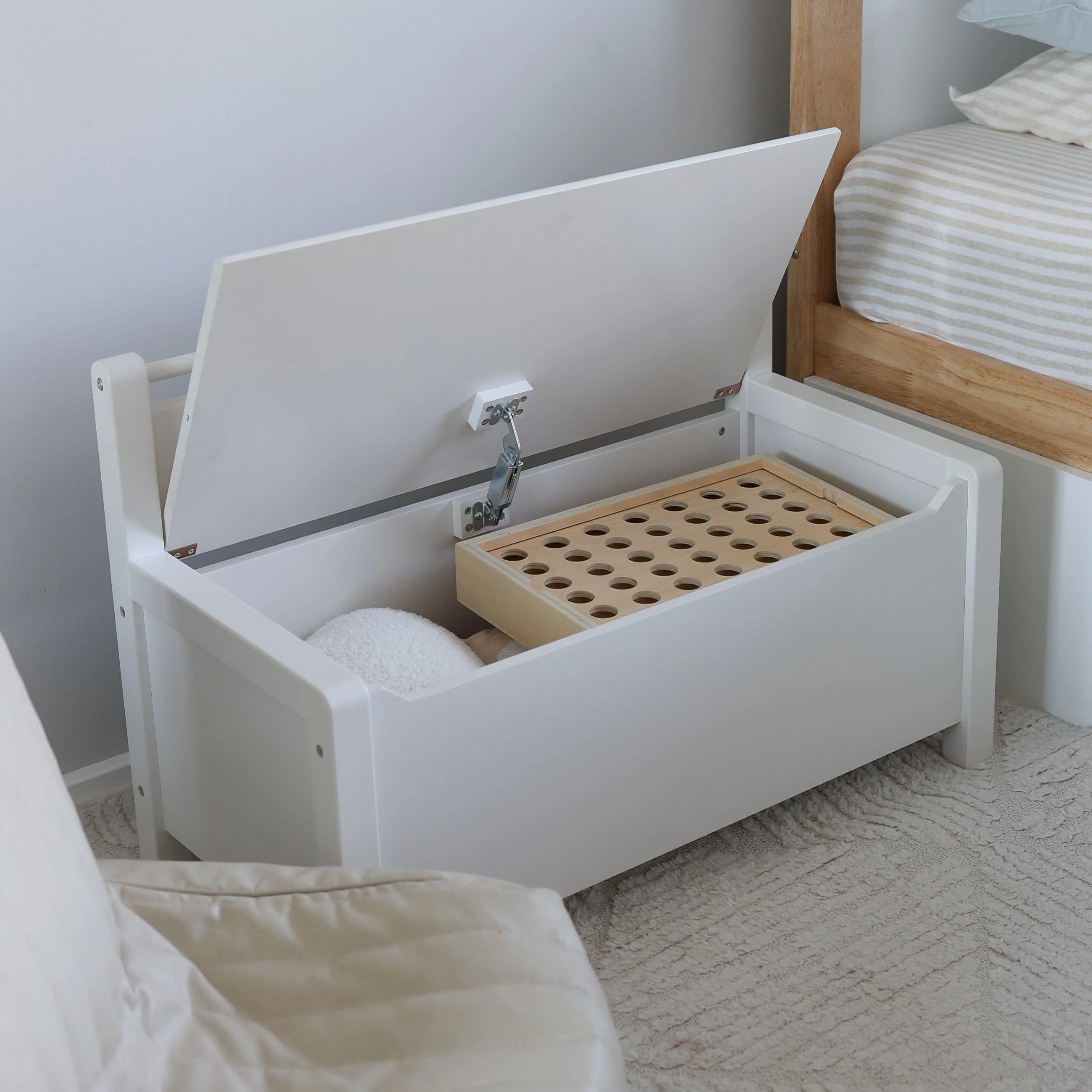 Clover 2 in 1 Toy Storage Bench - Image 3