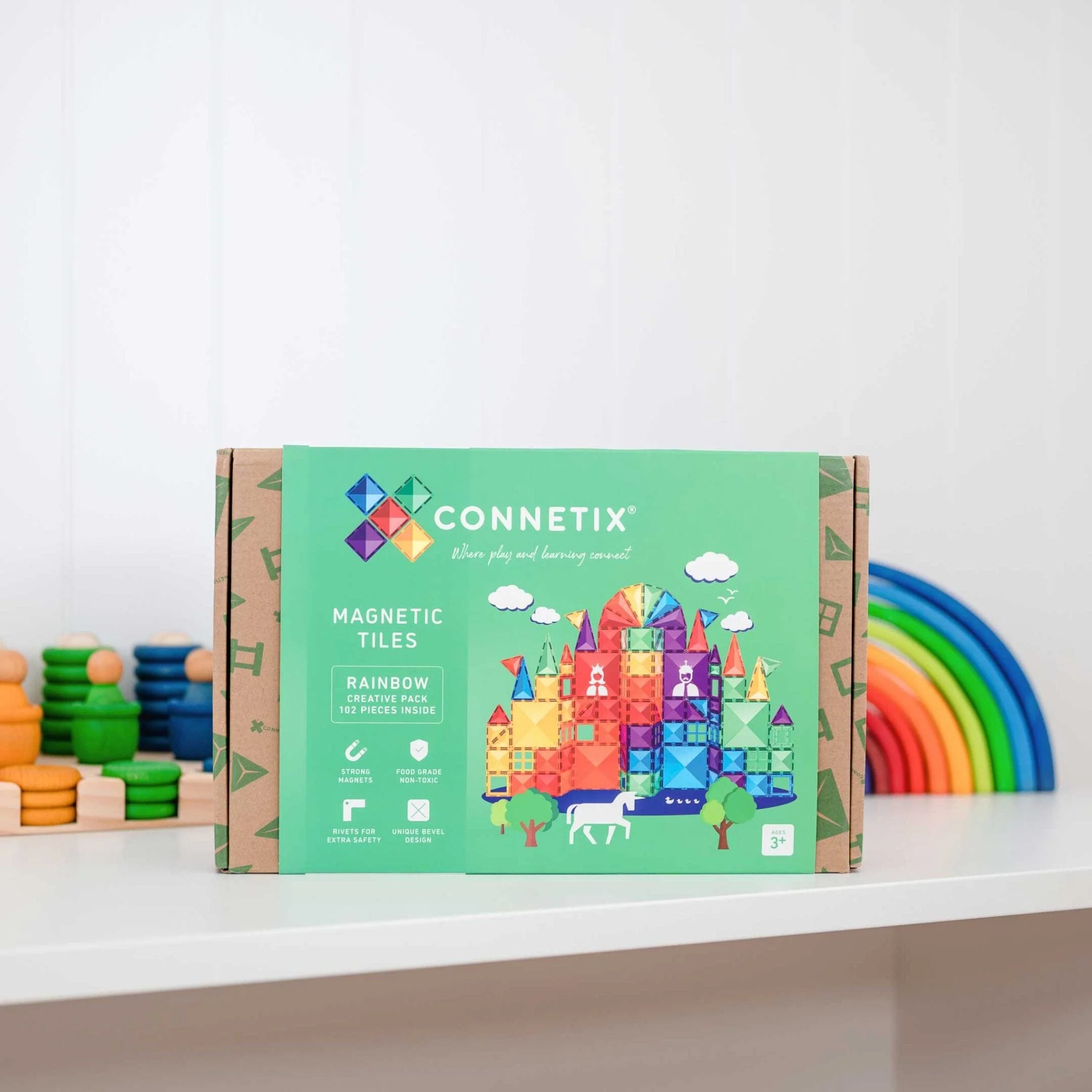 Connetix Rainbow Creative Pack 102 Piece - Image 12