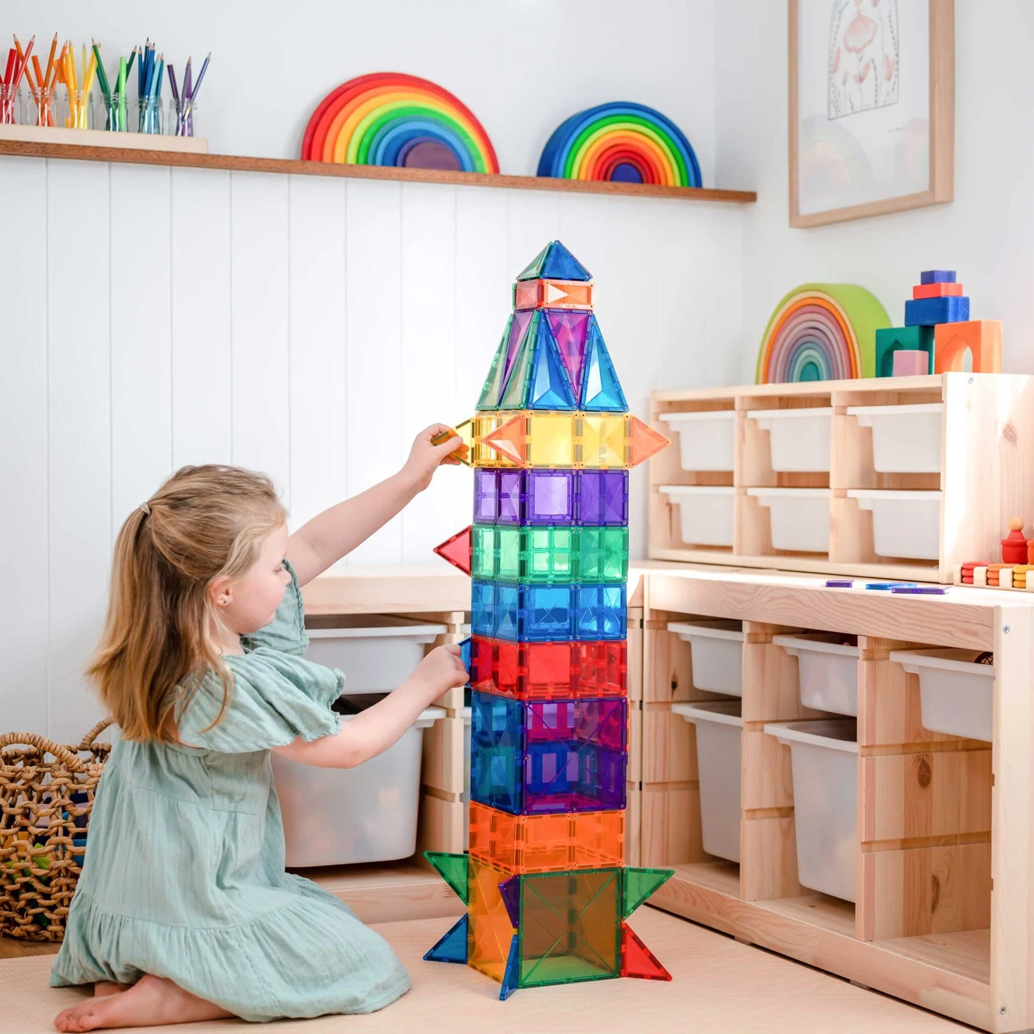 Connetix Rainbow Creative Pack 102 Piece - Image 2