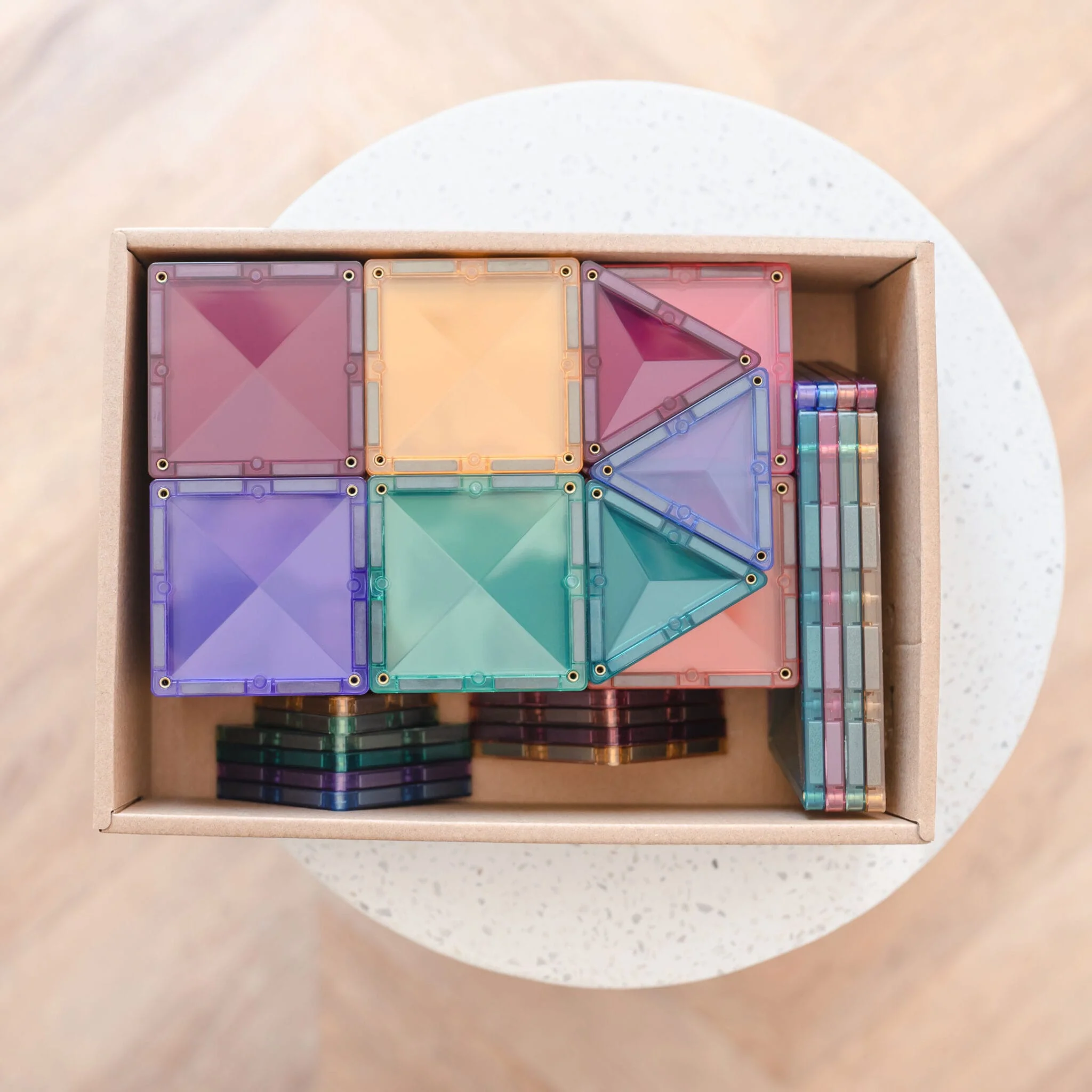 Connetix Tiles Pastel Starter Pack 64pcs - Image 6