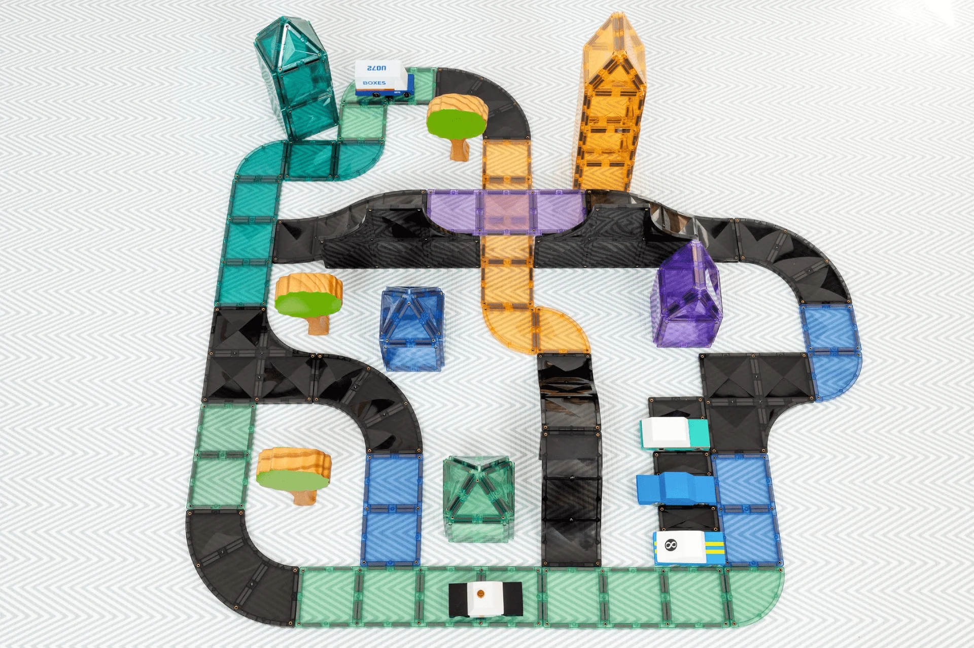 Connetix Tiles Ramps & Intersections Pack 16pcs - Image 3