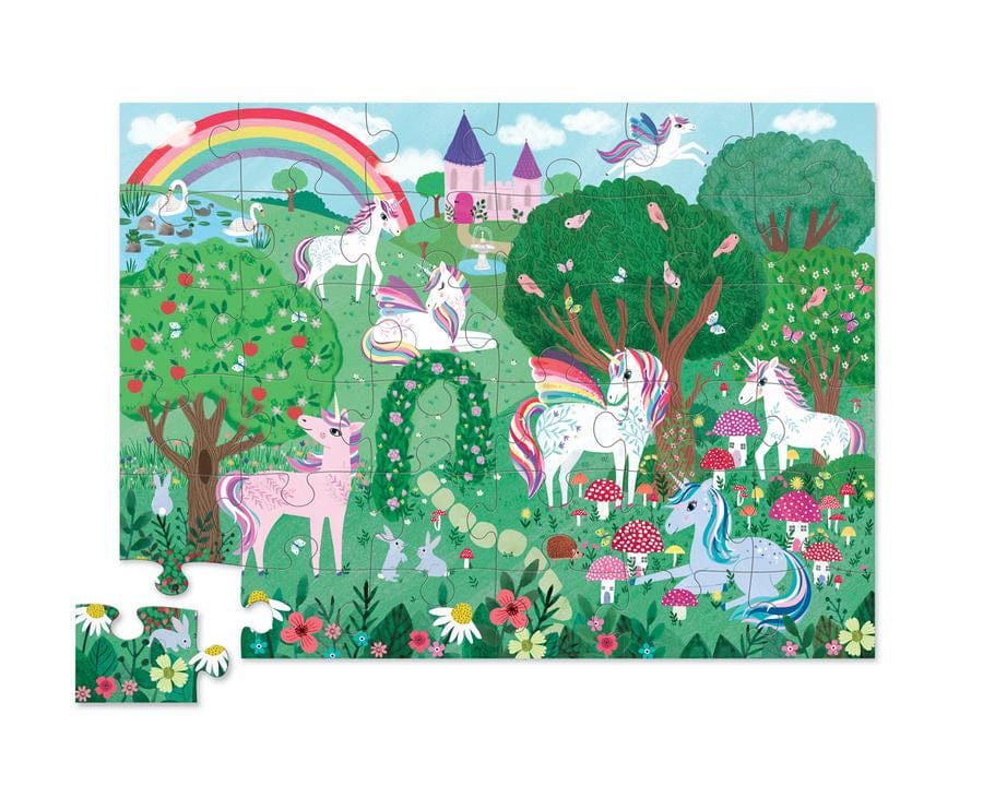 Crocodile Creek Classic Floor Puzzle 36 pc - Unicorn Dreams - Image 2