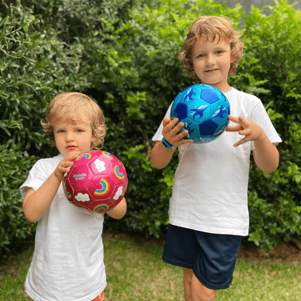 Crocodile Creek Glitter Soccer Ball - Shark City (Size 3) - Image 6