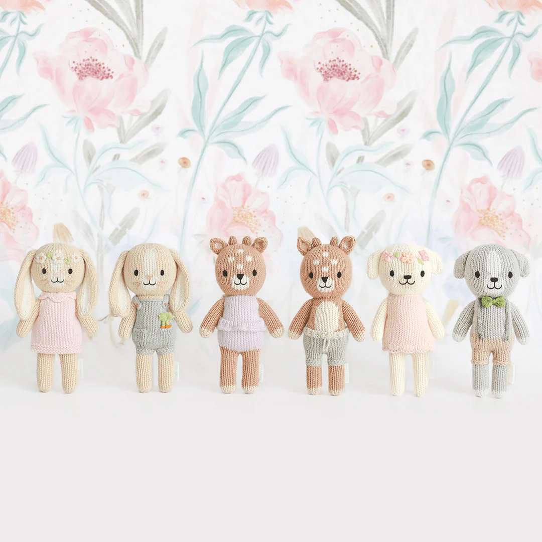 cuddle+kind Tiny Hannah the Bunny blush - Image 7