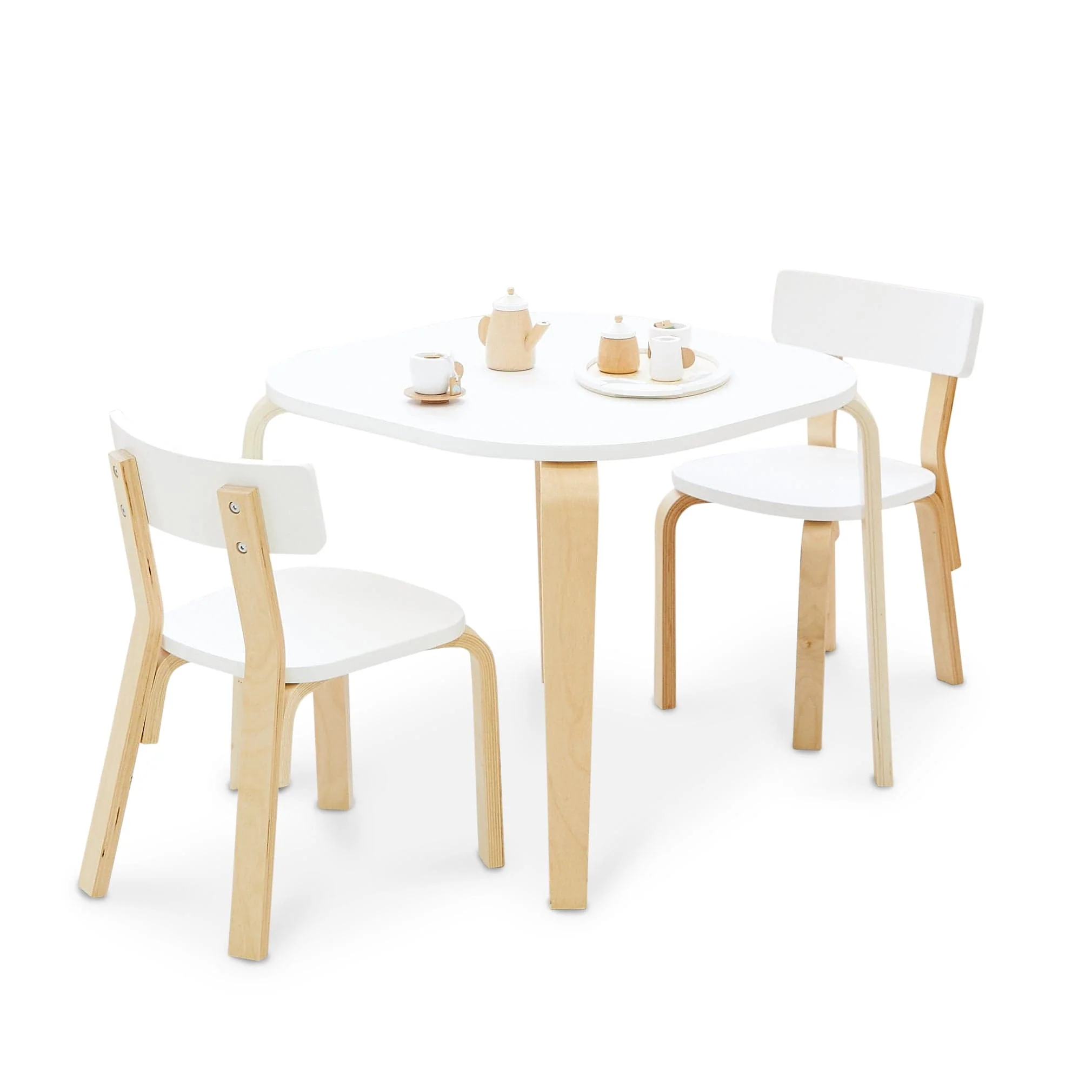 EZRA Kids Square Table & 2 Chair Set - Image 2