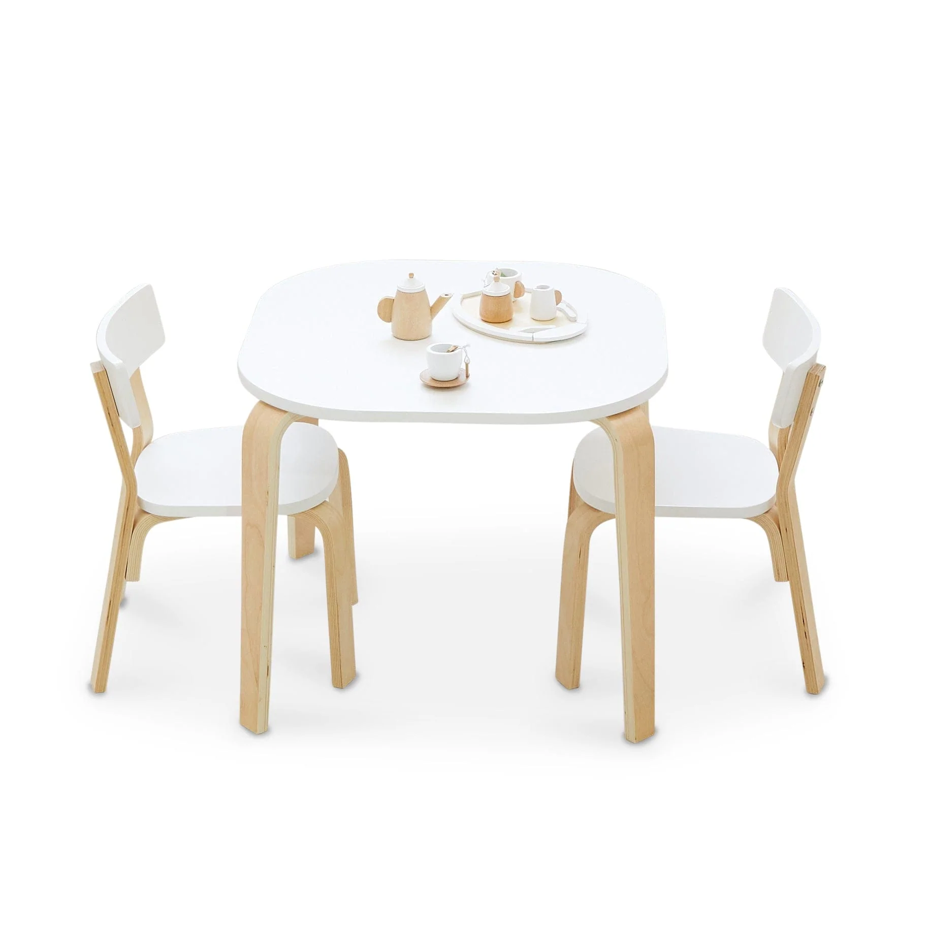 EZRA Kids Square Table & 2 Chair Set - Image 4