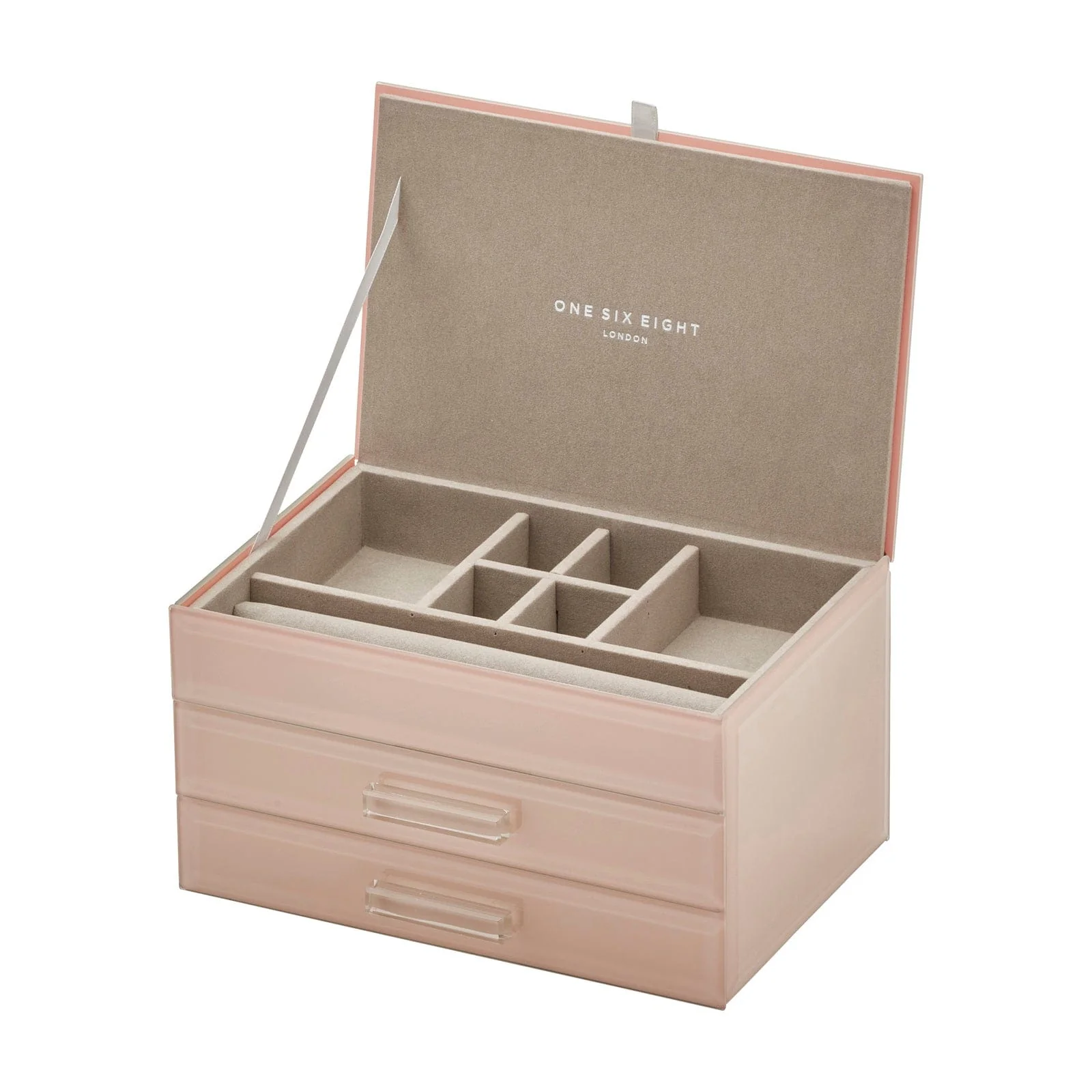 GABRIELLA Blush Medium Jewellery Box - Image 3