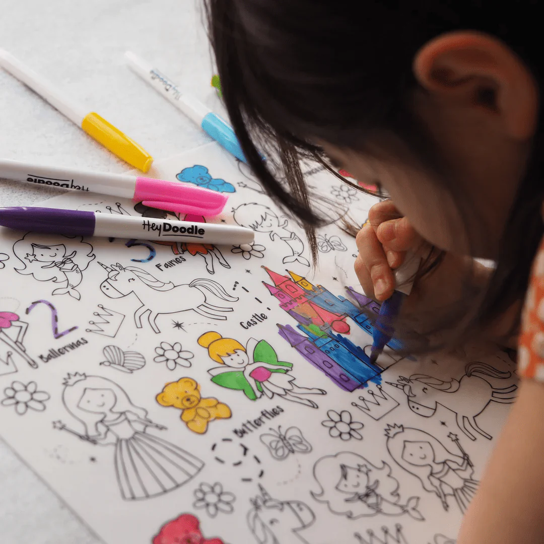 HeyDoodle Reusable Silicone Drawing Mat - Image 17
