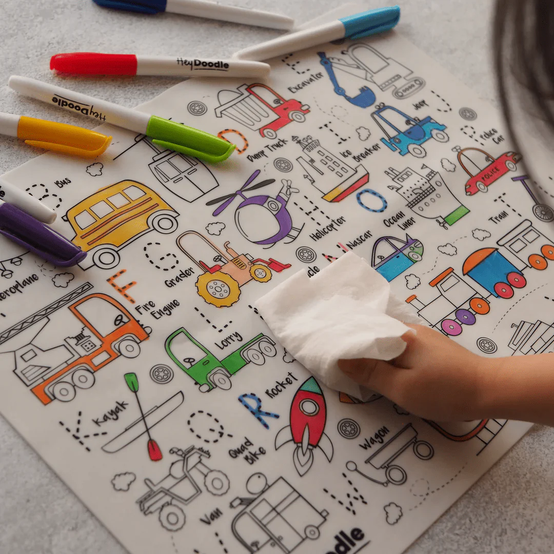 HeyDoodle Reusable Silicone Drawing Mat - Image 3