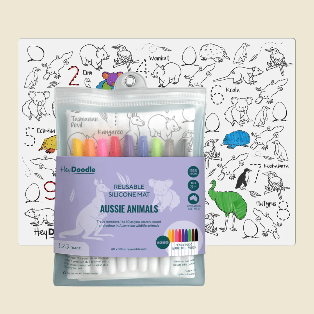 HeyDoodle Reusable Silicone Drawing Mat - Image 8