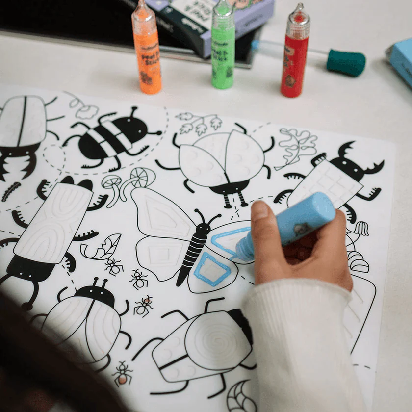 HeyDoodle Solid Peel & Stick Paint - Easy Peel and Stickable Colours - Image 6