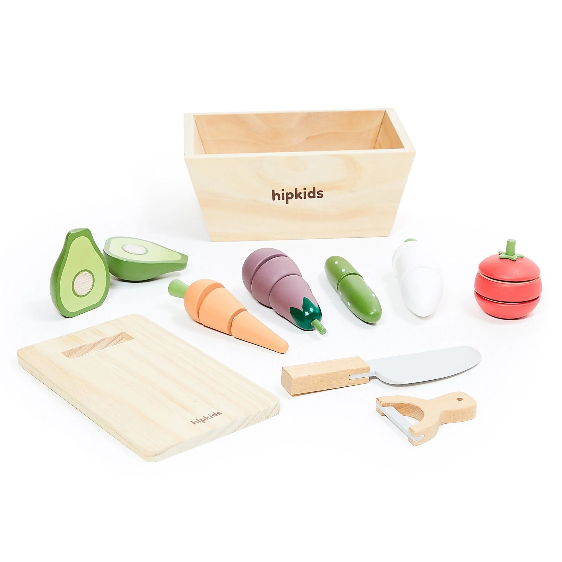 HipKids Play Vegetable Crate Set - Preorder - Image 12