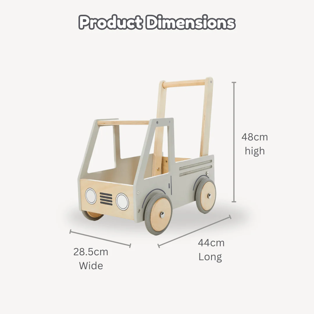 Wooden Push Truck - Image 7