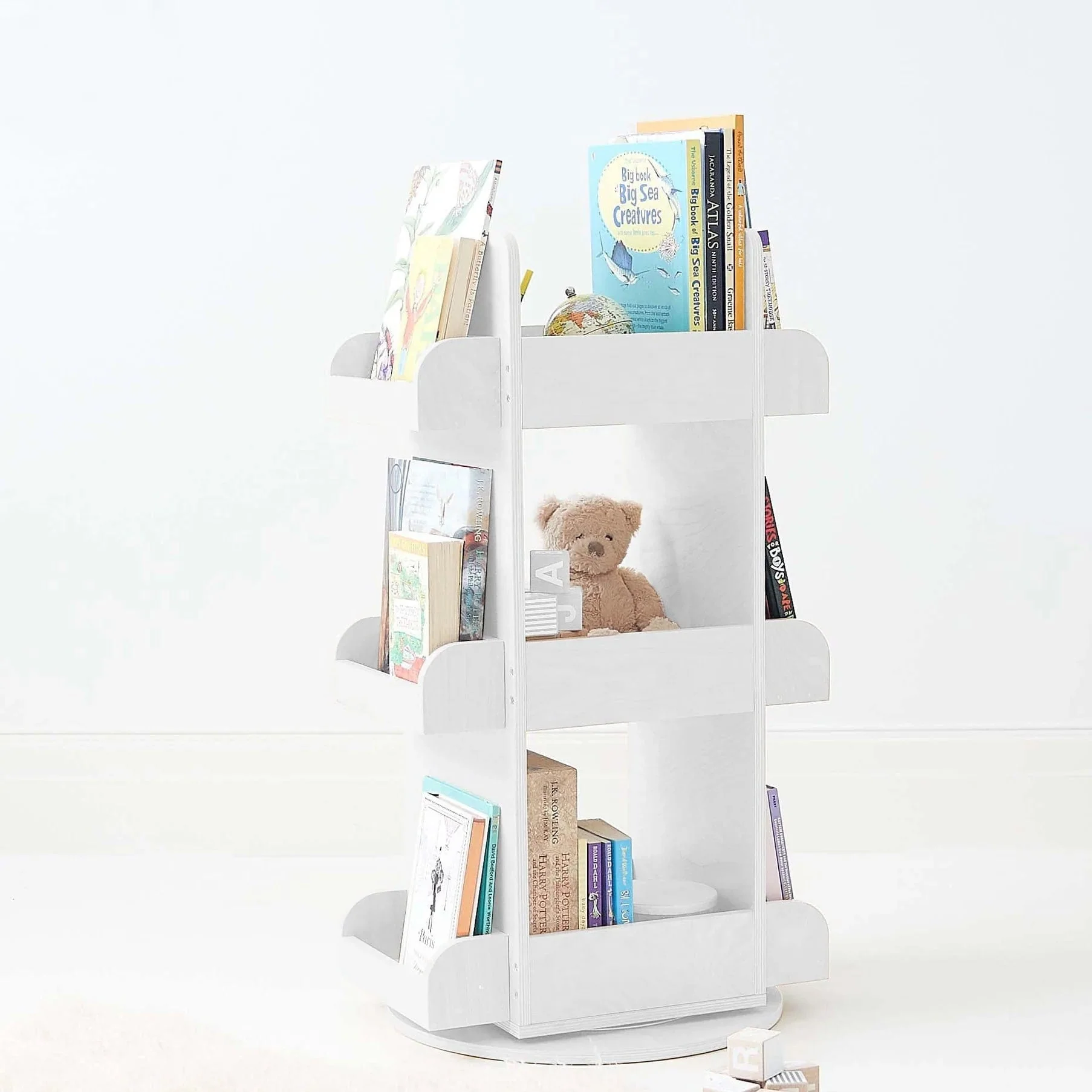 2 in 1 Rotating Bookshelf / Toy Organiser - Image 13