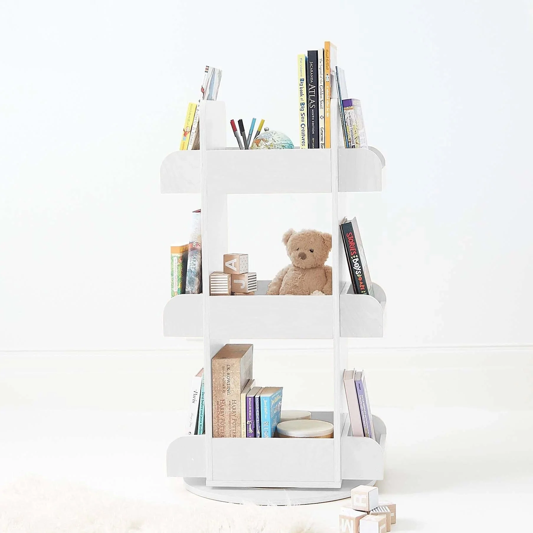 2 in 1 Rotating Bookshelf / Toy Organiser - Image 15