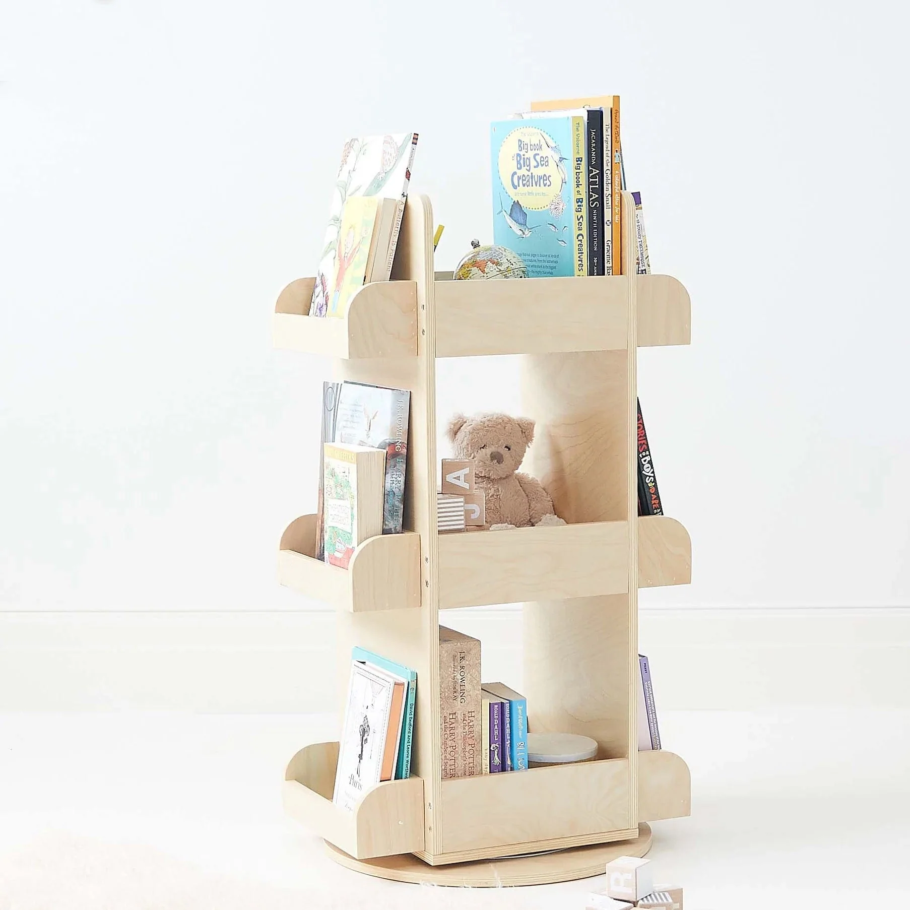 2 in 1 Rotating Bookshelf / Toy Organiser - Image 16