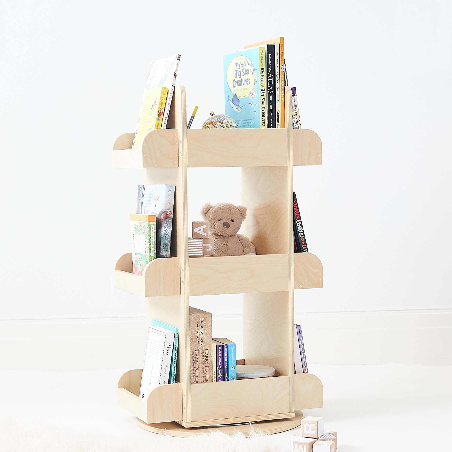 2 in 1 Rotating Bookshelf / Toy Organiser - Image 3