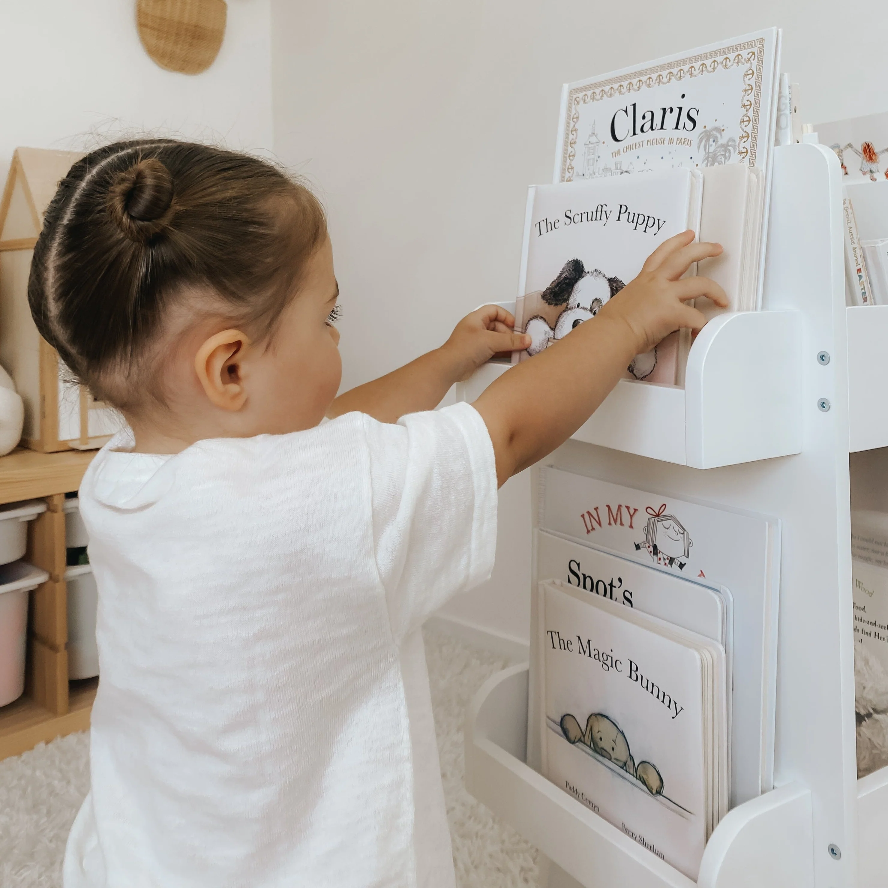 2 in 1 Rotating Bookshelf / Toy Organiser - Image 8