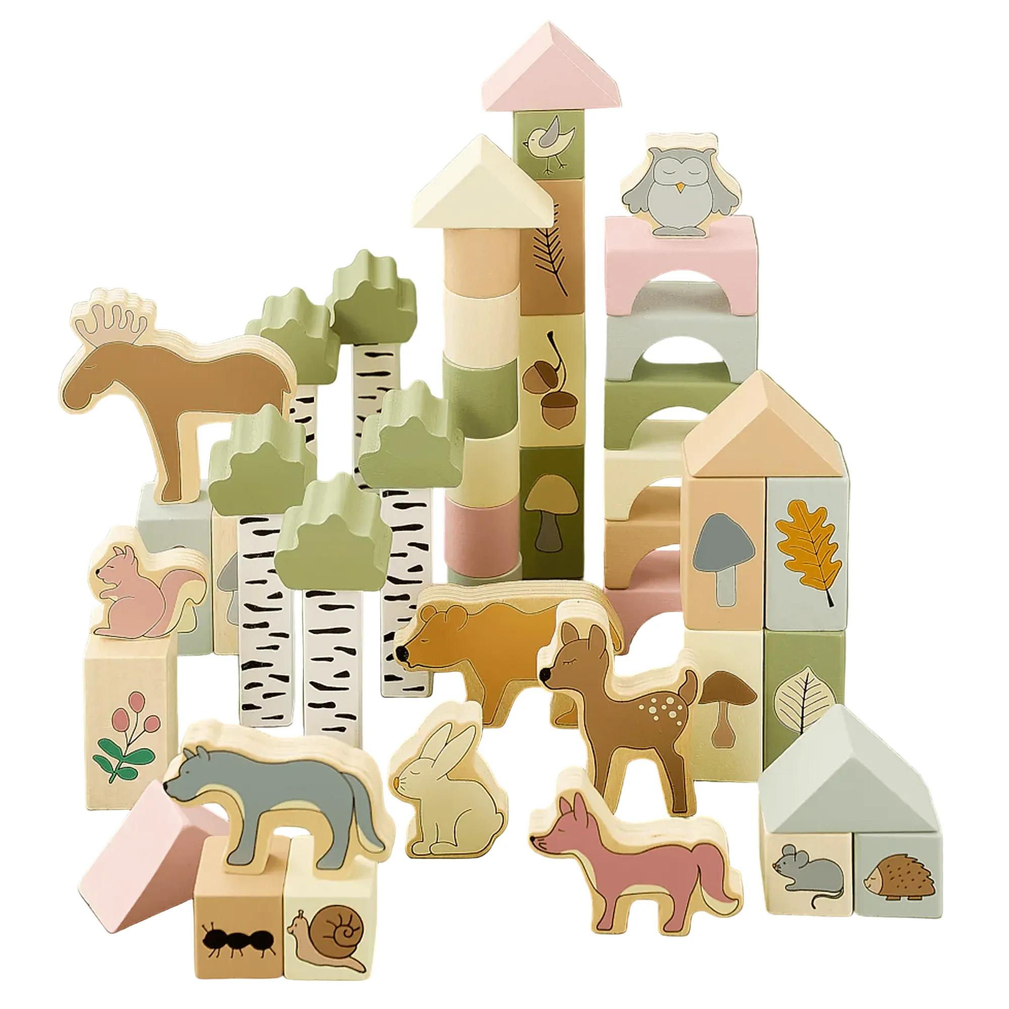 JaBaDaBaDo Building Blocks Forest 50pcs - preorder