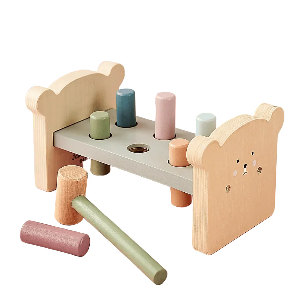 JaBaDaBaDo Hammer Peg Teddy - Preorder