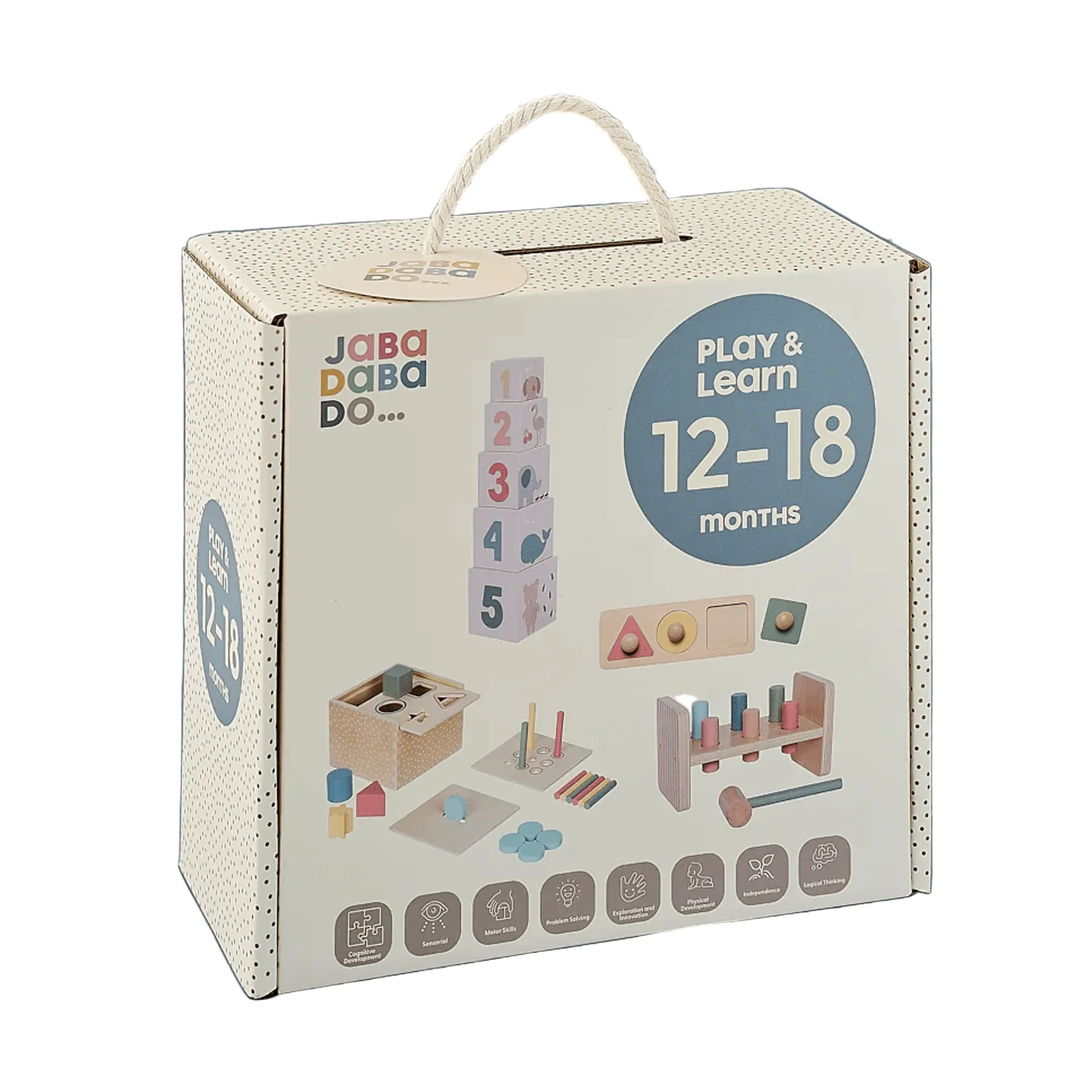 JaBaDaBaDo Play and Learn box 12-18 months - Preorder